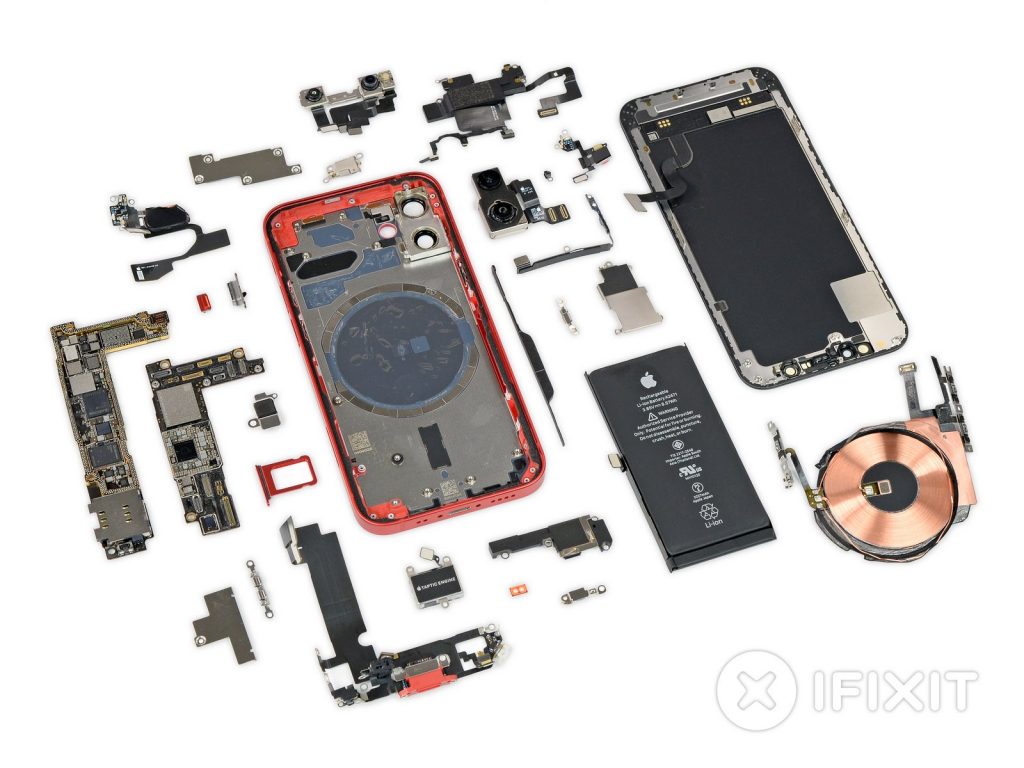 Разбор iphone 12 ifixit